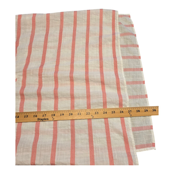 Soft Surroundings Popover Top Tunic Womens Medium White/Pink Modena Lightweight - Picture 9 of 9